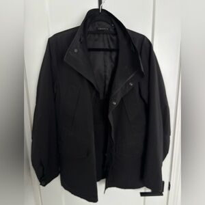 Vintage Theory Cotton Blend Black Gordon Sturdy Canvas Jacket